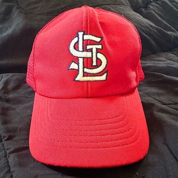 Vintage St Louis Cardinals Baseball Hat MLB Snapback Embroidered M/L Adult - Picture 9 of 9